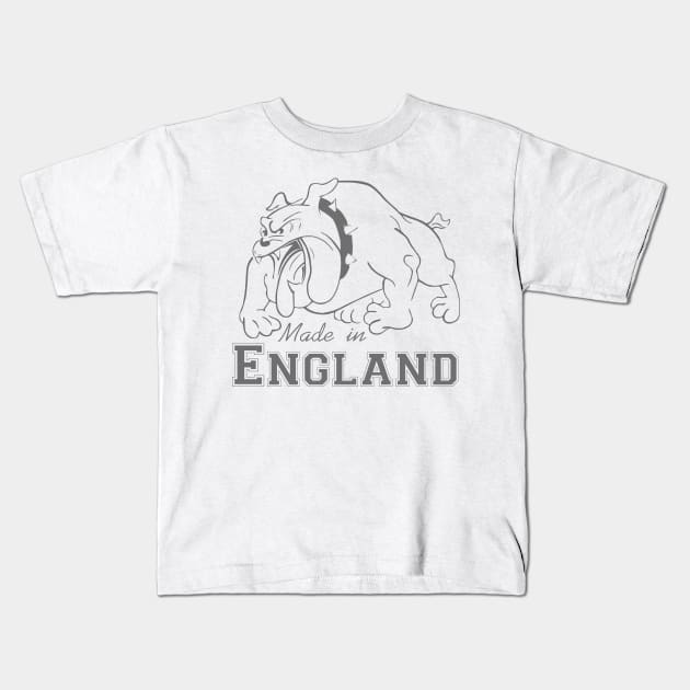 Made in England Kids T-Shirt by GNDesign